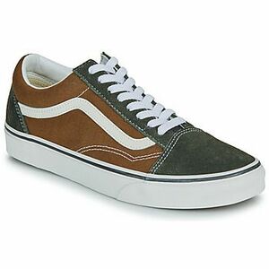 Nízke tenisky Vans Old Skool CANVAS/SUEDE POP BROWN/MULTI vyobraziť