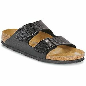 Šľapky Birkenstock Arizona BF Shiny Lizard Black vyobraziť