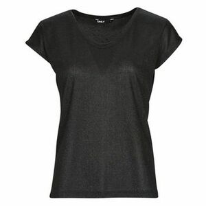 Tričká s krátkym rukávom Only ONLSILVERY S/S V NECK LUREX TOP JRS vyobraziť