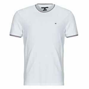 Tričká s krátkym rukávom Tommy Hilfiger RWB TIPPED COLLAR TEE vyobraziť