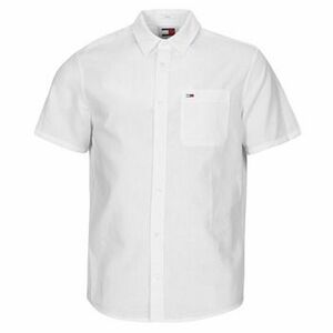 Košele s krátkym rukávom Tommy Jeans TJM REG LINEN BLEND SS SHIRT vyobraziť