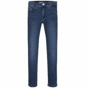Džínsy Skinny Calvin Klein Jeans SKINNY ESS ROYAL BLUE vyobraziť