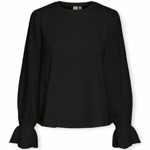 Blúzka Y.a.s YAS Noos Top Lex L/S - Black vyobraziť