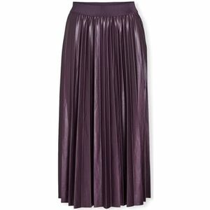 Sukňa Vila Noos Nitban Skirt - Plum Perfect vyobraziť