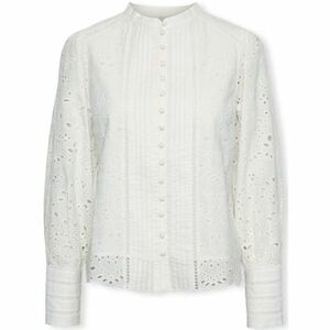 Blúzka Y.a.s YAS Noos Alessia Shirt L/S - Star White vyobraziť