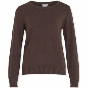 Svetre Vila Noos Ril O-Neck L/S - Coffee Bean vyobraziť