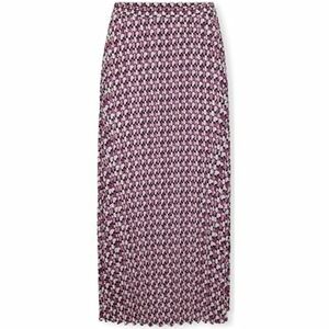 Sukňa Only Alma Life Poly Skirt - Magenta Purple/Posh vyobraziť