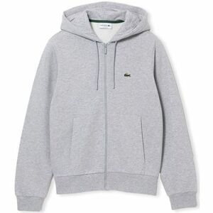 Kabáty Lacoste Hooded Jacket - Gris Chiné vyobraziť