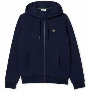 Kabáty Lacoste Hooded Jacket SH9626 - Blue Marine vyobraziť