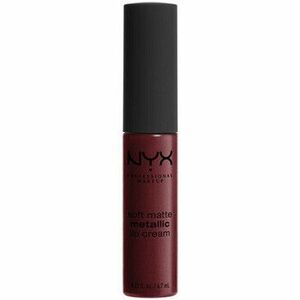 Líčenie obočia Nyx Professional Make Up Soft Matte Metallic Cream Lipstick vyobraziť