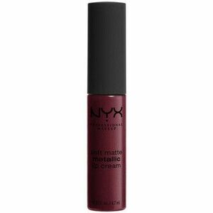 Líčenie obočia Nyx Professional Make Up Soft Matte Metallic Cream Lipstick vyobraziť