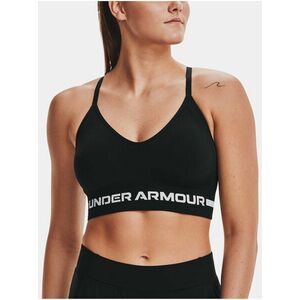 Čierna športová podprsenka Under Armour UA Seamless Low Long Bra vyobraziť