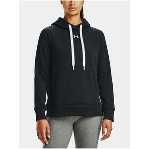 Čierná mikina Under Armour Rival Fleece HB Hoodie vyobraziť