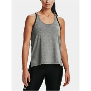 Tielko Under Armour Knockout Mesh Back Tank - šedá vyobraziť