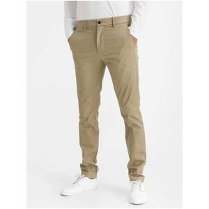 Nohavice modern khakis in skinny fit with GapFlex Béžová vyobraziť