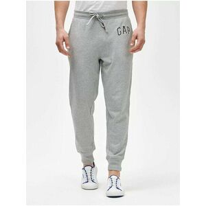 Tepláky GAP Logo arch logo joggers Šedá vyobraziť