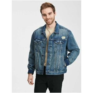 Džínsová bunda icon denim jacket Modrá vyobraziť