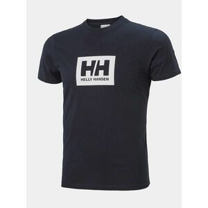 Tmavomodré pánske tričko HELLY HANSEN HH Box T-Shirt vyobraziť