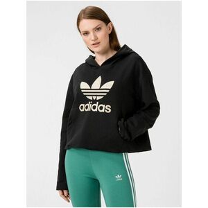 Mikiny pre ženy adidas Originals - čierna vyobraziť