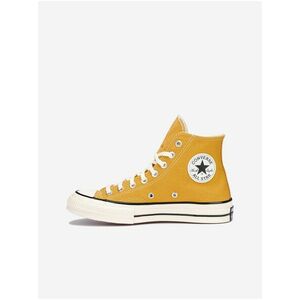 Horčicové členkové tenisky Converse Chuck 70 Hi vyobraziť