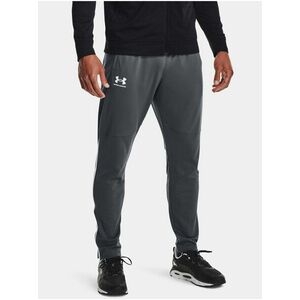 Šedé športové nohavice Under Armour PIQUE TRACK PANT vyobraziť