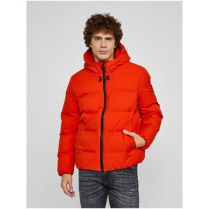 Červená pánska prešívaná bunda Tommy Hilfiger Motion Hooded vyobraziť