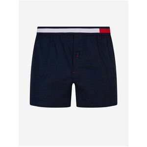 Tmavomodré pánske boxerky Tommy Hilfiger Woven vyobraziť