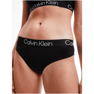 Čierne dámske nohavičky Calvin Klein Structure vyobraziť