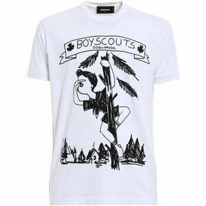 Tričká s krátkym rukávom Dsquared S74GD0377 vyobraziť