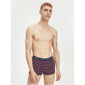 Modro-červené vzorované boxerky Tommy Hilfiger vyobraziť