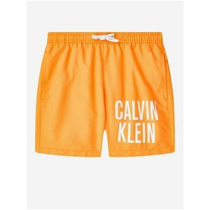 Oranžové chlapčenské plavky Calvin Klein vyobraziť