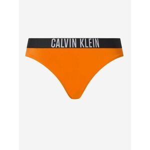 Oranžový dámsky spodný diel plaviek Calvin Klein vyobraziť