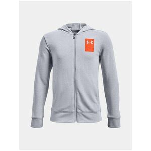 Mikina Under Armour UA Rival Terry FZ Hoodie - šedá vyobraziť