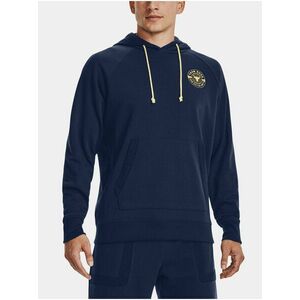 Mikina Under Armour UA Pjt Rck Hvywght Terry HD - tmavomodrá vyobraziť