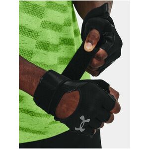 Rukavice Under Armour M's Weightlifting Gloves - čierna vyobraziť