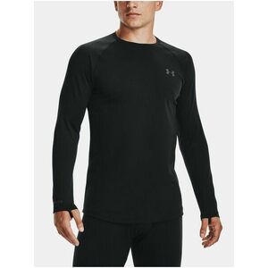 Tričko Under Armour Packaged Base 3.0 Crew - čierna vyobraziť