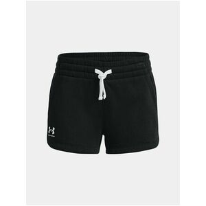 Šortky Under Armour Rival Fleece Short - čierna vyobraziť