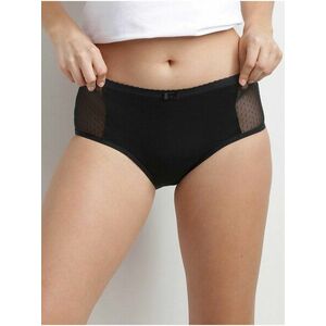 Čierne menstruačné nohavičky s krajkovým detailom Dim MENSTRUAL LACE BOXER vyobraziť