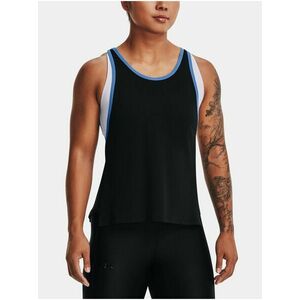 Tielko Under Armour 2 in 1 Knockout Tank - čierna vyobraziť