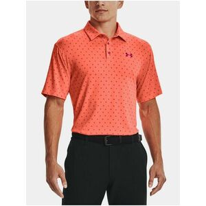 Tričko Under Armour UA Playoff Polo 2.0 - oranžová vyobraziť