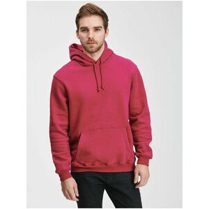 Červená pánska mikina GAP fleece hoodie vyobraziť