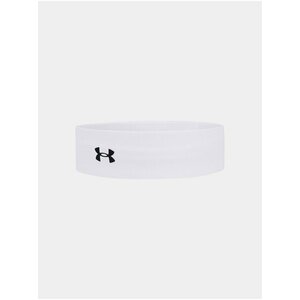 Biela športová čelenka Under Armour UA Play Up Headband vyobraziť