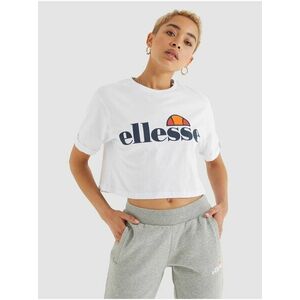 Biely dámsky crop top Ellesse Alberta vyobraziť