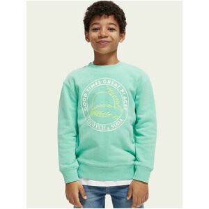 Svetlozelená chlapčenská mikina Scotch & Soda vyobraziť