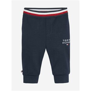 Tmavomodré detské tepláky Tommy Hilfiger vyobraziť