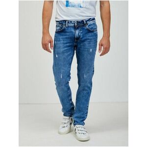 Modré pánske straight fit Pepe Jeans Hatch vyobraziť