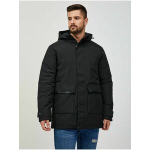 Čierna parka Jack & Jones Etiko vyobraziť