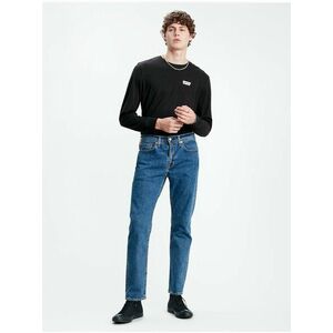 Modré pánske slim fit rifle Levi's® 502 vyobraziť