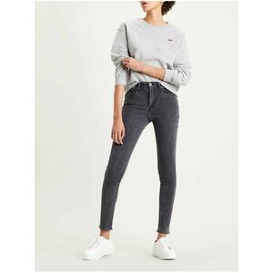 Tmavošedé dámske skinny fit rifle Levi's® 721 vyobraziť