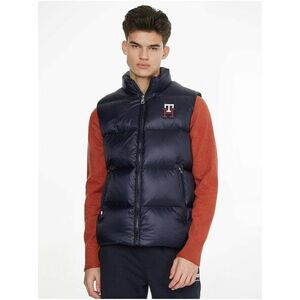 Vesty pre mužov Tommy Hilfiger - tmavomodrá vyobraziť